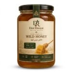 Desi Riwayat 100% Pure & Natural Wild Small Bee Berry Honey (1 KG)