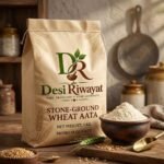 Desi Riwayat Premium Stone-Ground Whole Wheat Aatta (5kg) - Image 2