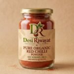 Desi Riwayat Pure Organic Red Chilli Powder (250g Jar)